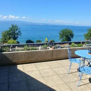 Lakefront. Pieds Dans L'eau. View And Direct Access To The Lake. Anthy-sur-Leman